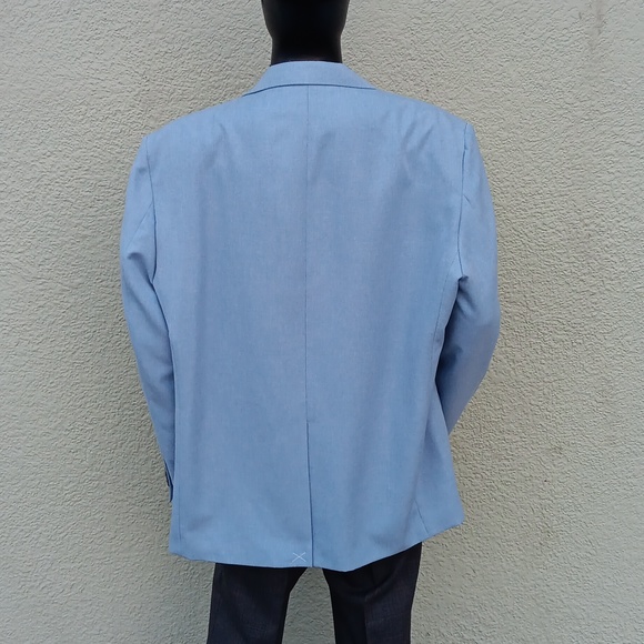 HABAND EXECUTIVE DIVISION MEN'S DELUXE (2) BUTTON BLAZER (CHINA) - Picture 14 of 17